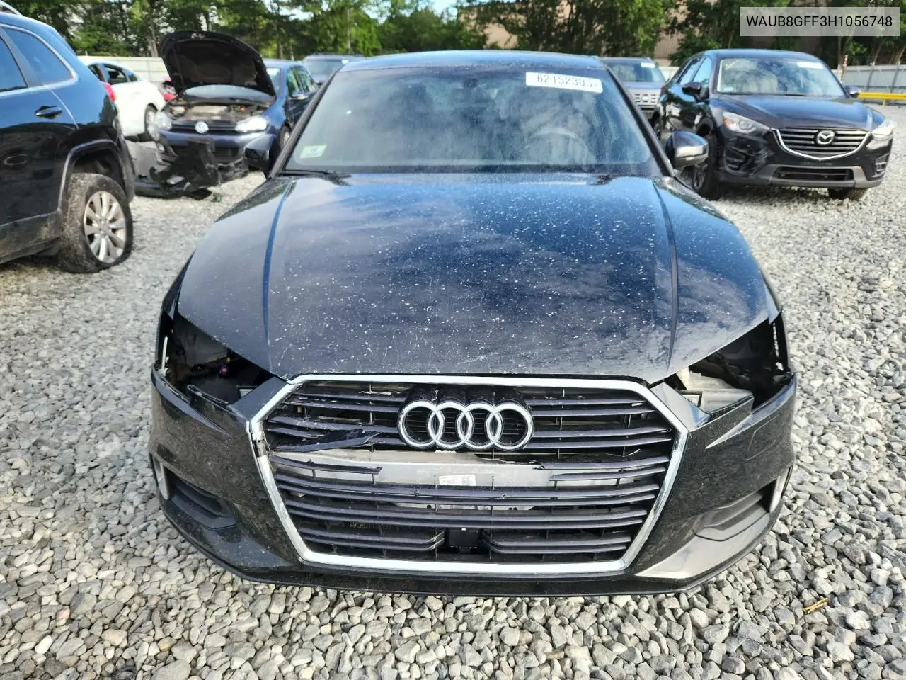 2017 Audi A3 Premium VIN: WAUB8GFF3H1056748 Lot: 62152305