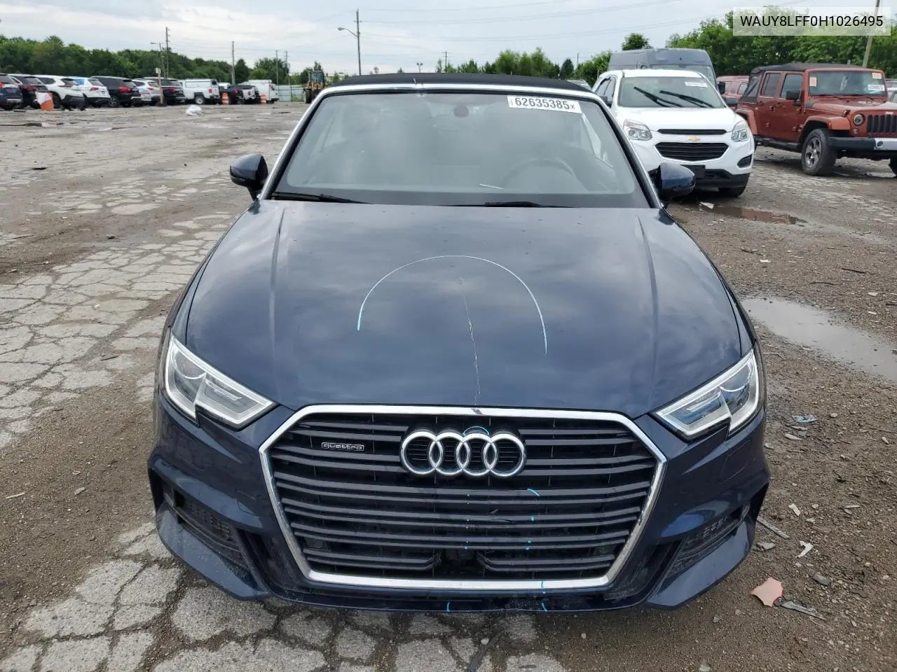 2017 Audi A3 Premium Plus VIN: WAUY8LFF0H1026495 Lot: 62635385