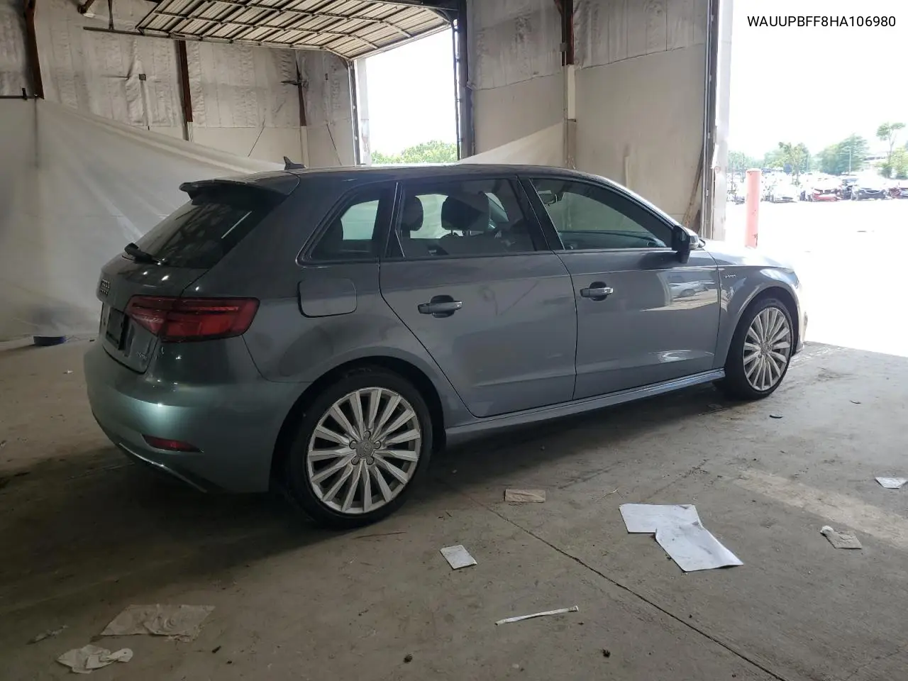 2017 Audi A3 E-Tron Premium VIN: WAUUPBFF8HA106980 Lot: 62713605