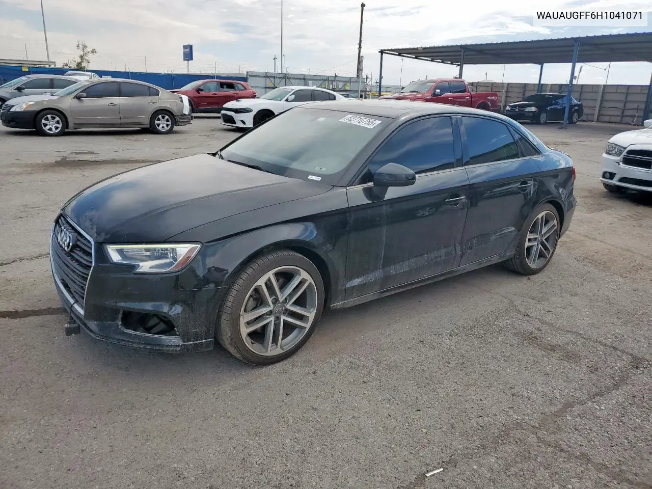 2017 Audi A3 Premium VIN: WAUAUGFF6H1041071 Lot: 62716755