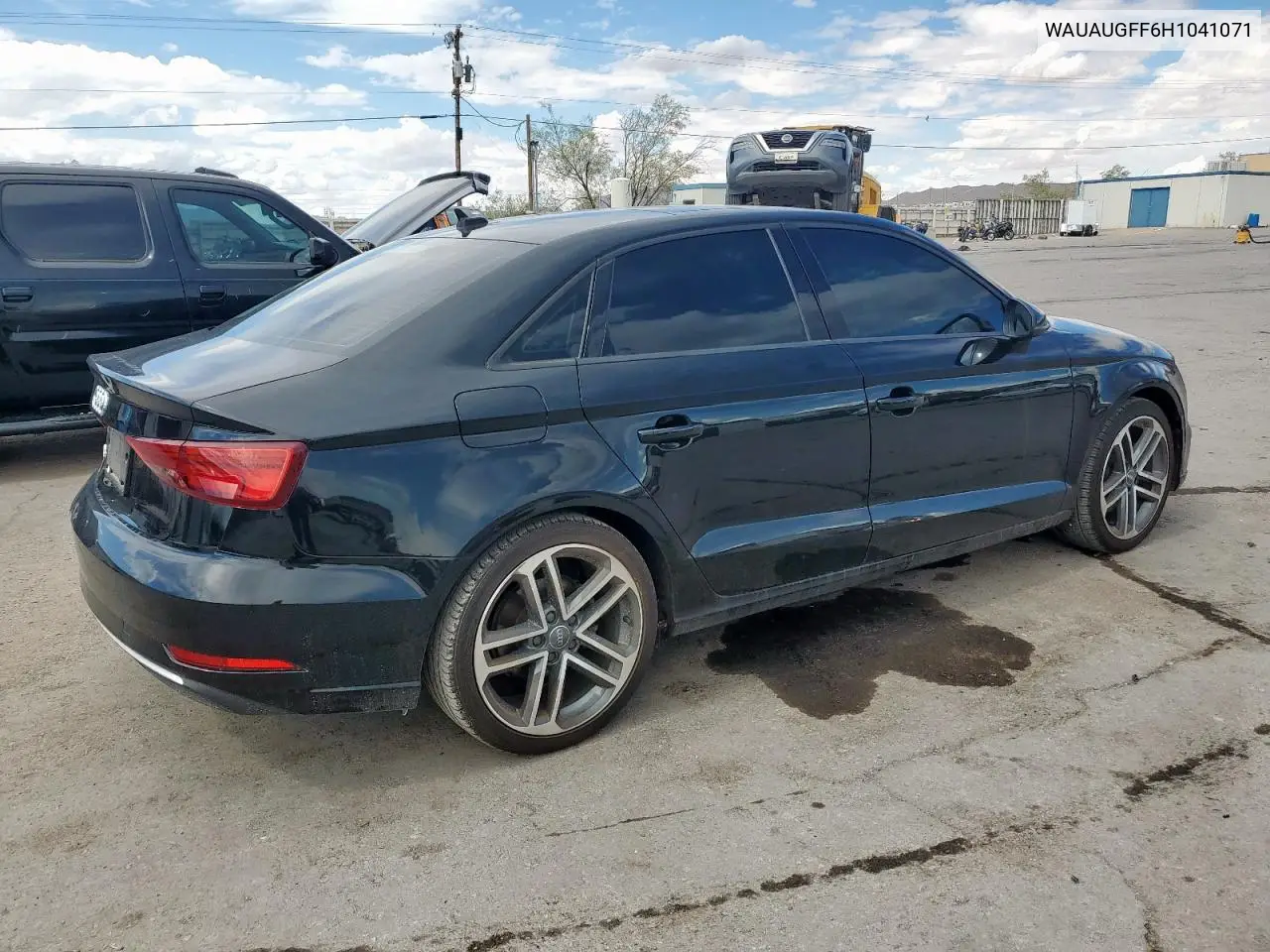 2017 Audi A3 Premium VIN: WAUAUGFF6H1041071 Lot: 62716755