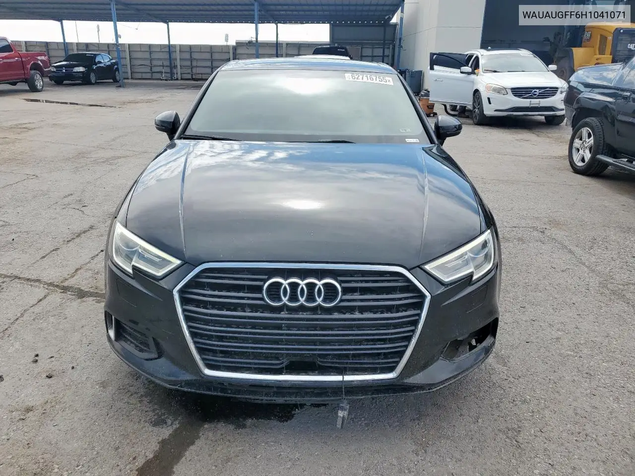 2017 Audi A3 Premium VIN: WAUAUGFF6H1041071 Lot: 62716755