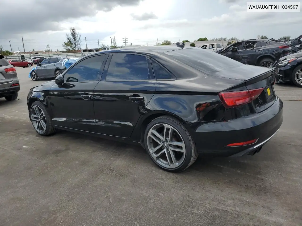 2017 Audi A3 Premium VIN: WAUAUGFF9H1034597 Lot: 62960435