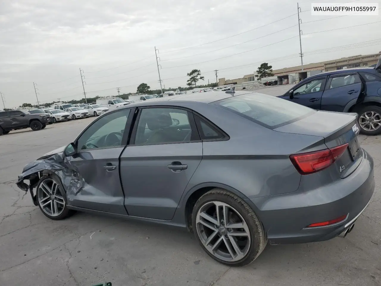 2017 Audi A3 Premium VIN: WAUAUGFF9H1055997 Lot: 62988735