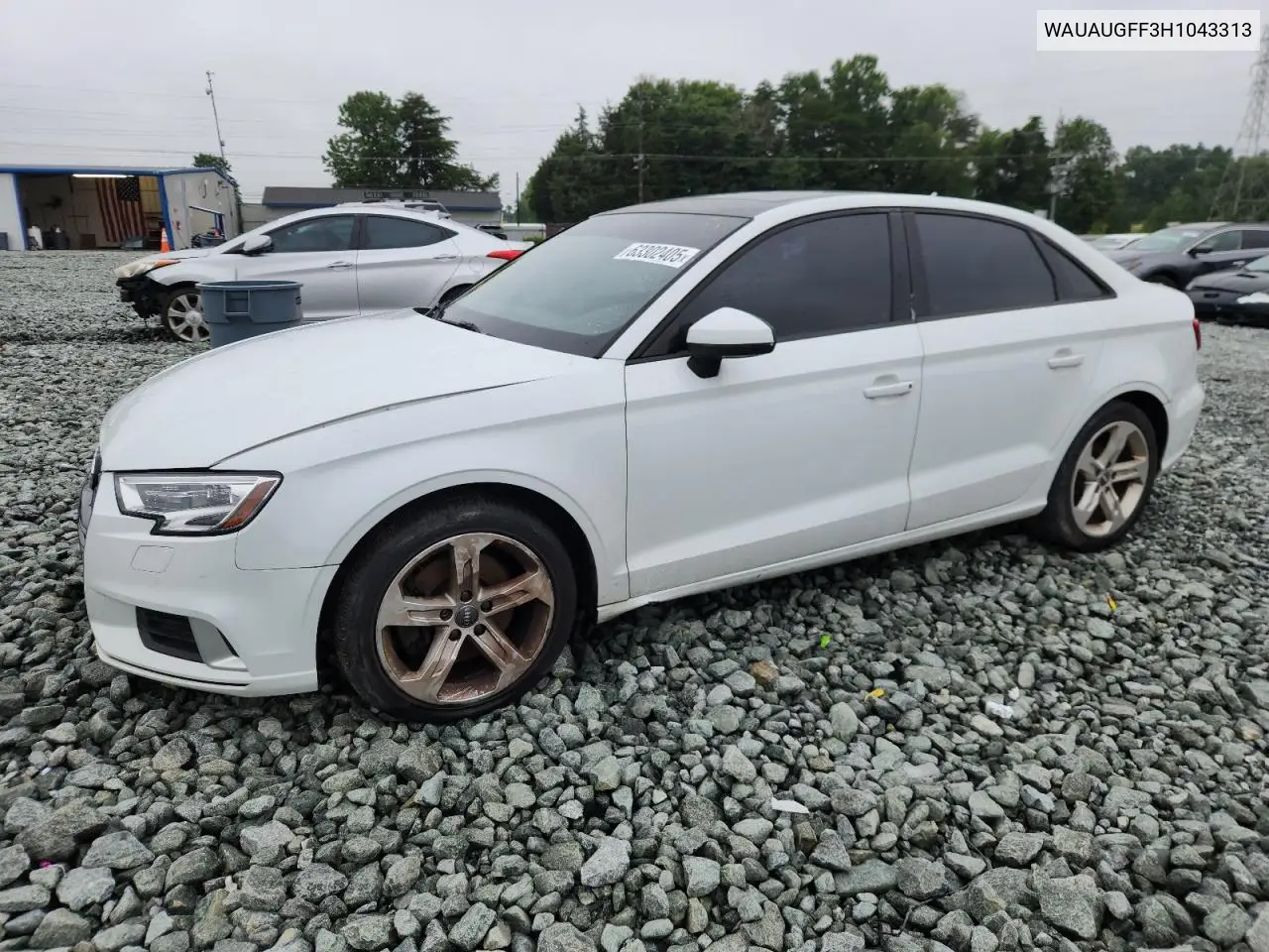 2017 Audi A3 Premium VIN: WAUAUGFF3H1043313 Lot: 63302405