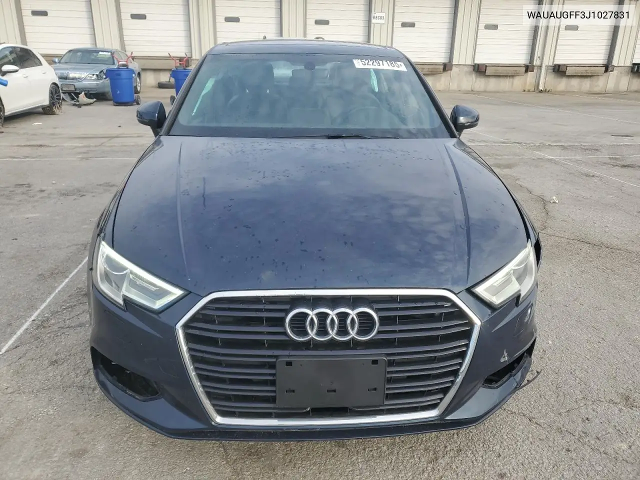 2018 Audi A3 Premium VIN: WAUAUGFF3J1027831 Lot: 52297185