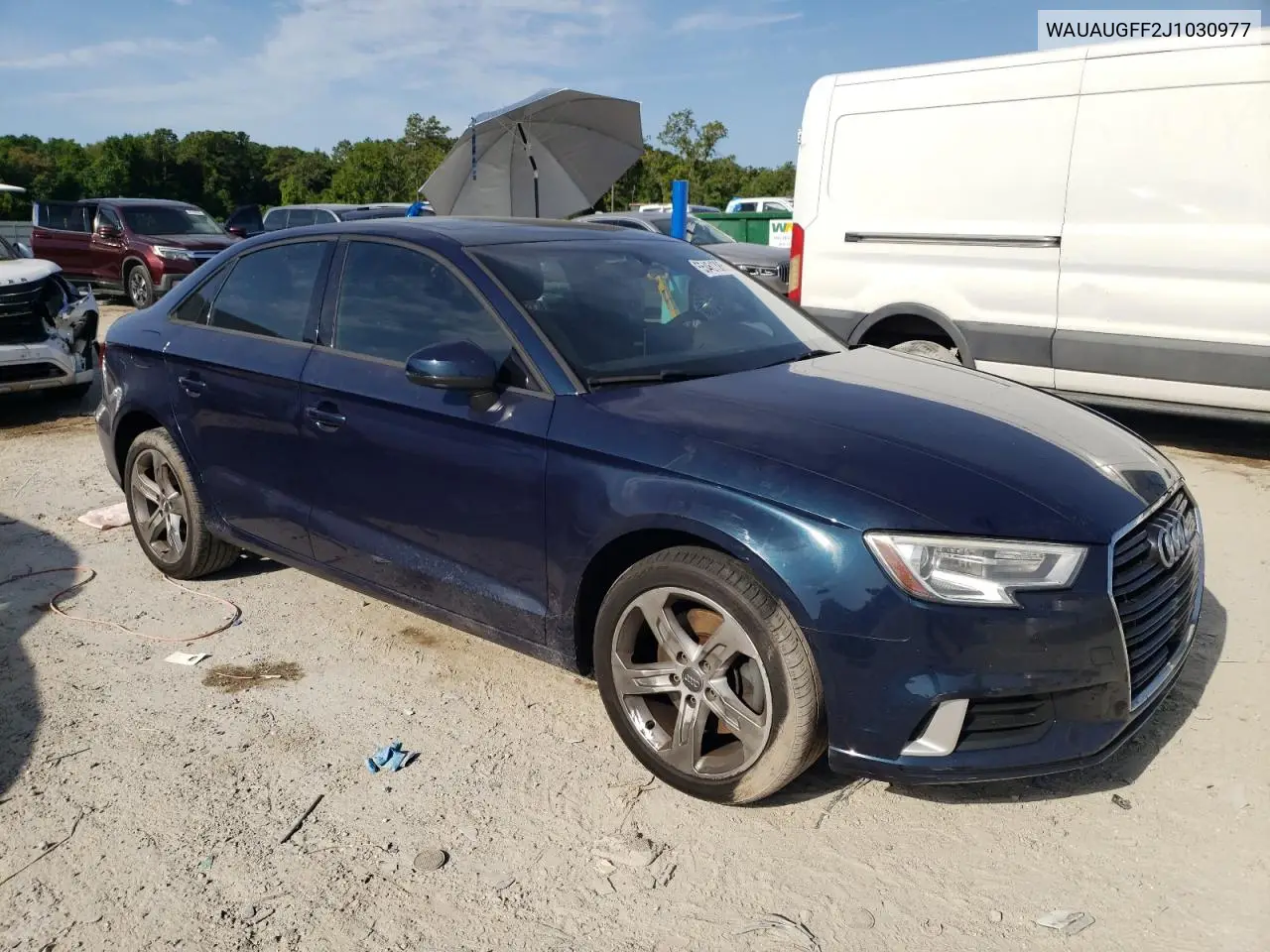 2018 Audi A3 Premium VIN: WAUAUGFF2J1030977 Lot: 55461385