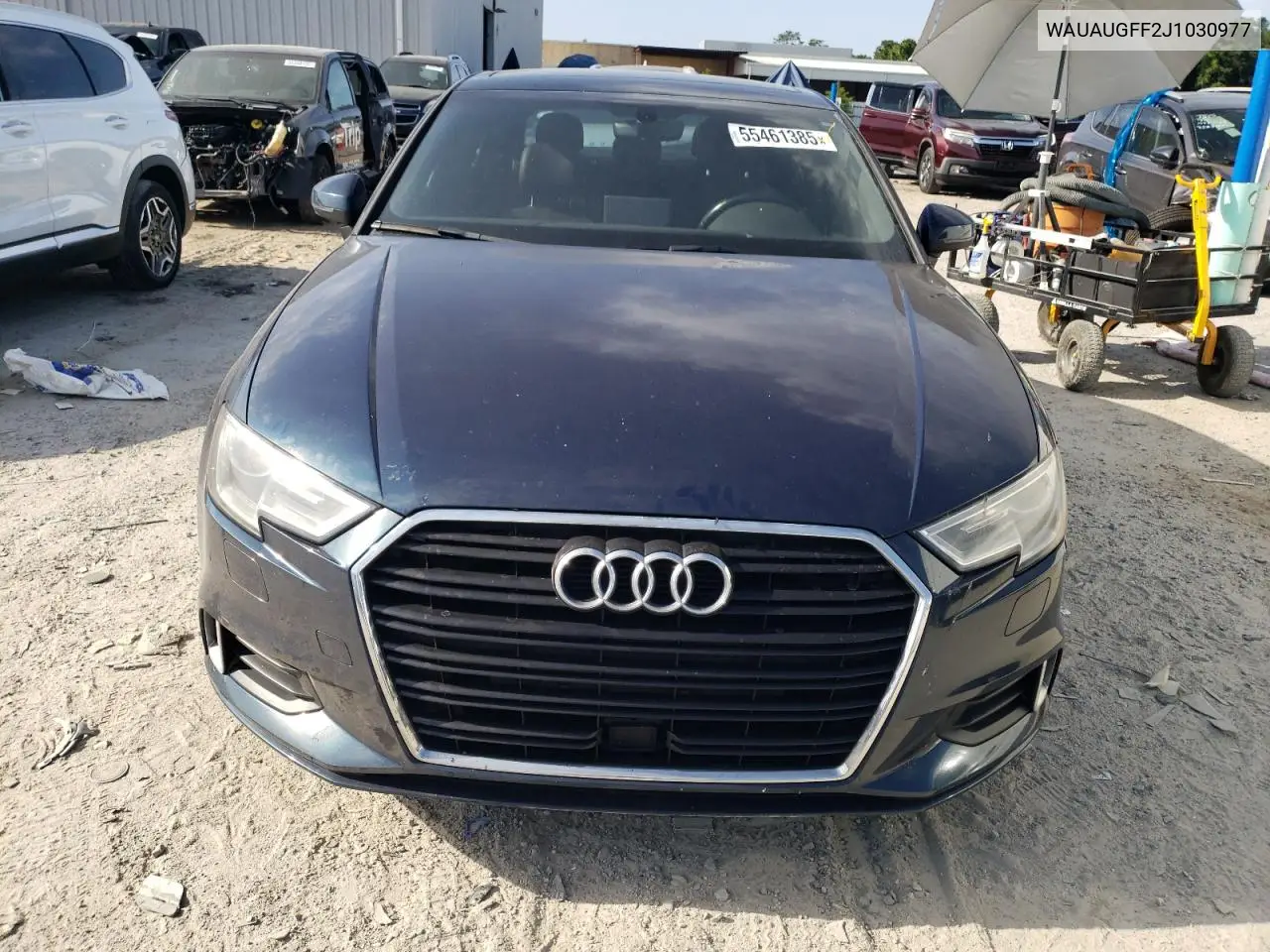 2018 Audi A3 Premium VIN: WAUAUGFF2J1030977 Lot: 55461385