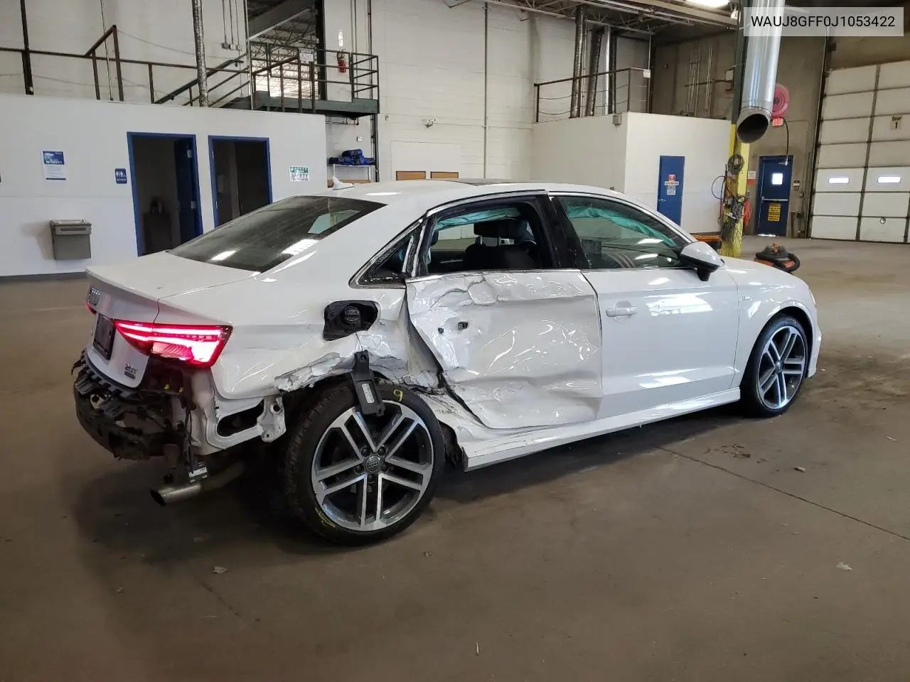 2018 Audi A3 Premium Plus VIN: WAUJ8GFF0J1053422 Lot: 56238335