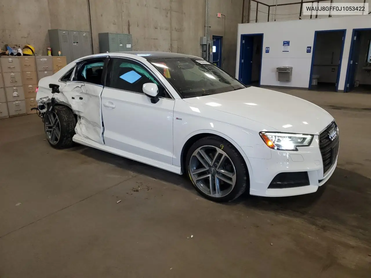 2018 Audi A3 Premium Plus VIN: WAUJ8GFF0J1053422 Lot: 56238335