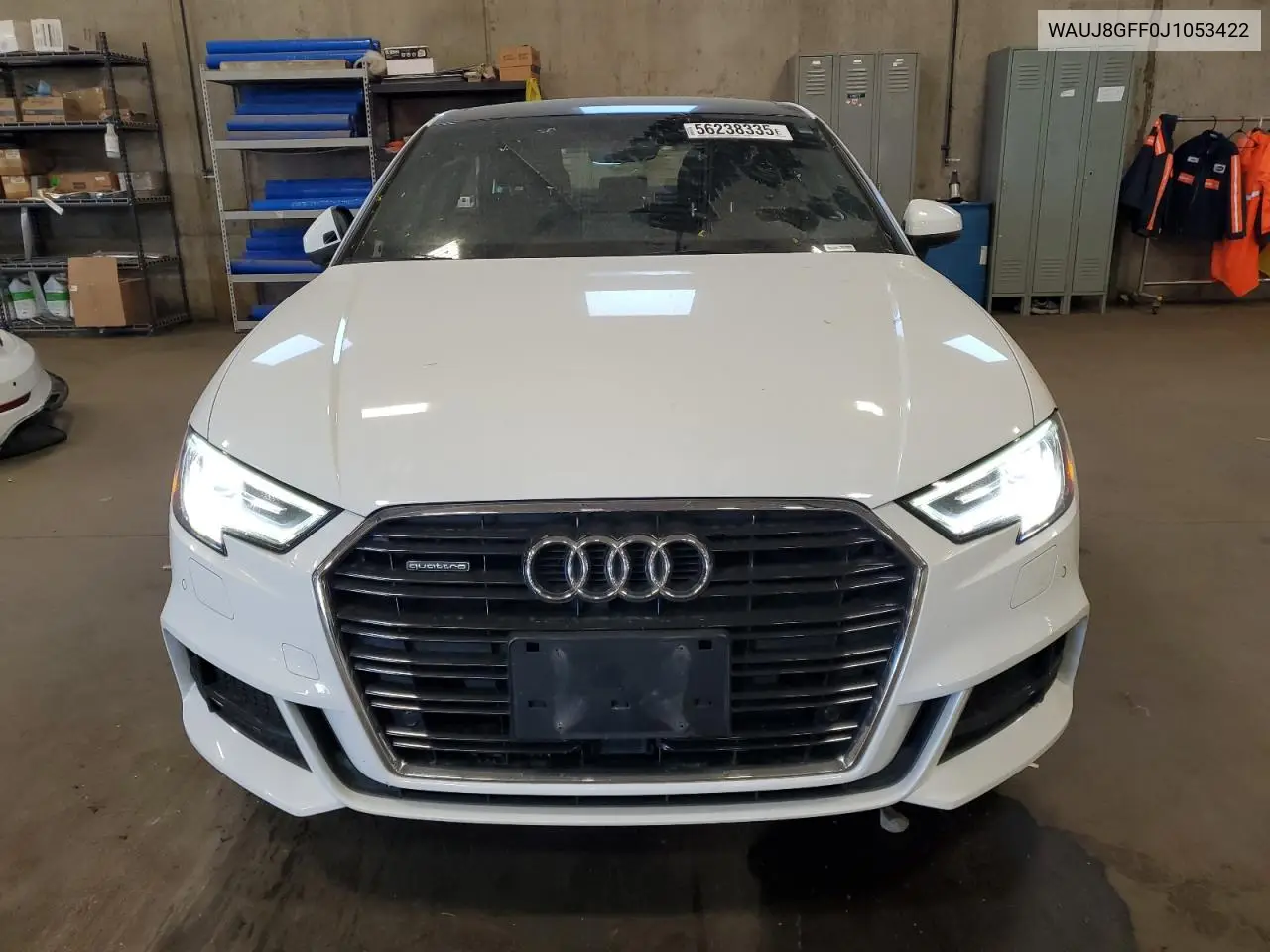 2018 Audi A3 Premium Plus VIN: WAUJ8GFF0J1053422 Lot: 56238335