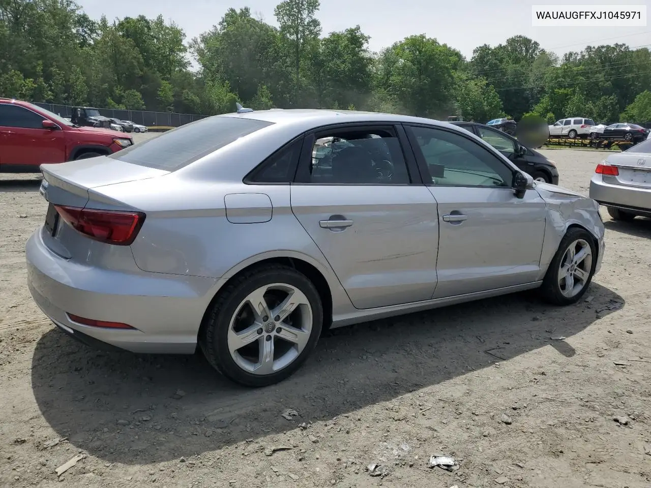 2018 Audi A3 Premium VIN: WAUAUGFFXJ1045971 Lot: 56401165