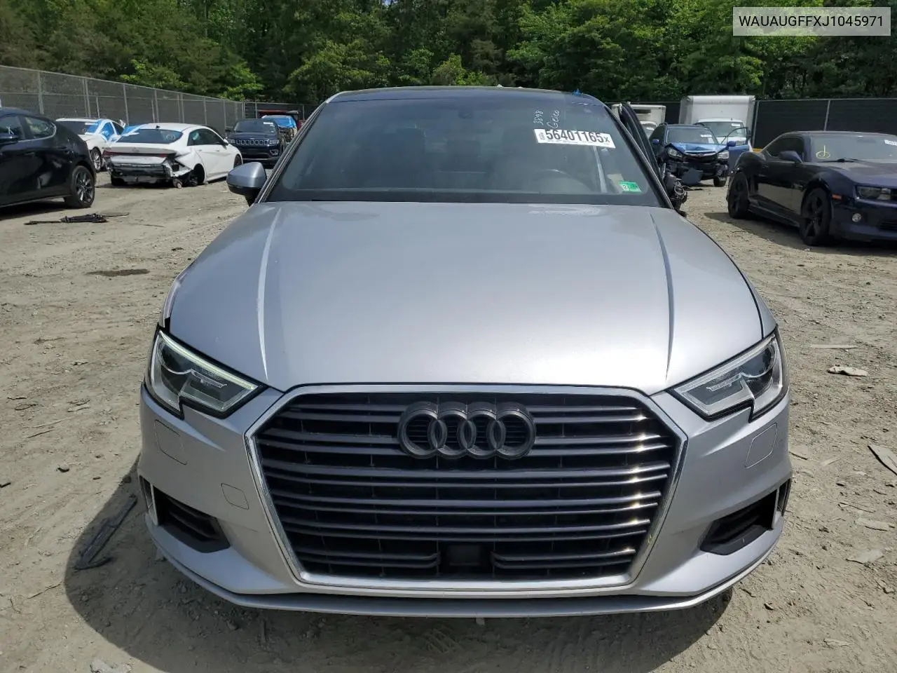 2018 Audi A3 Premium VIN: WAUAUGFFXJ1045971 Lot: 56401165