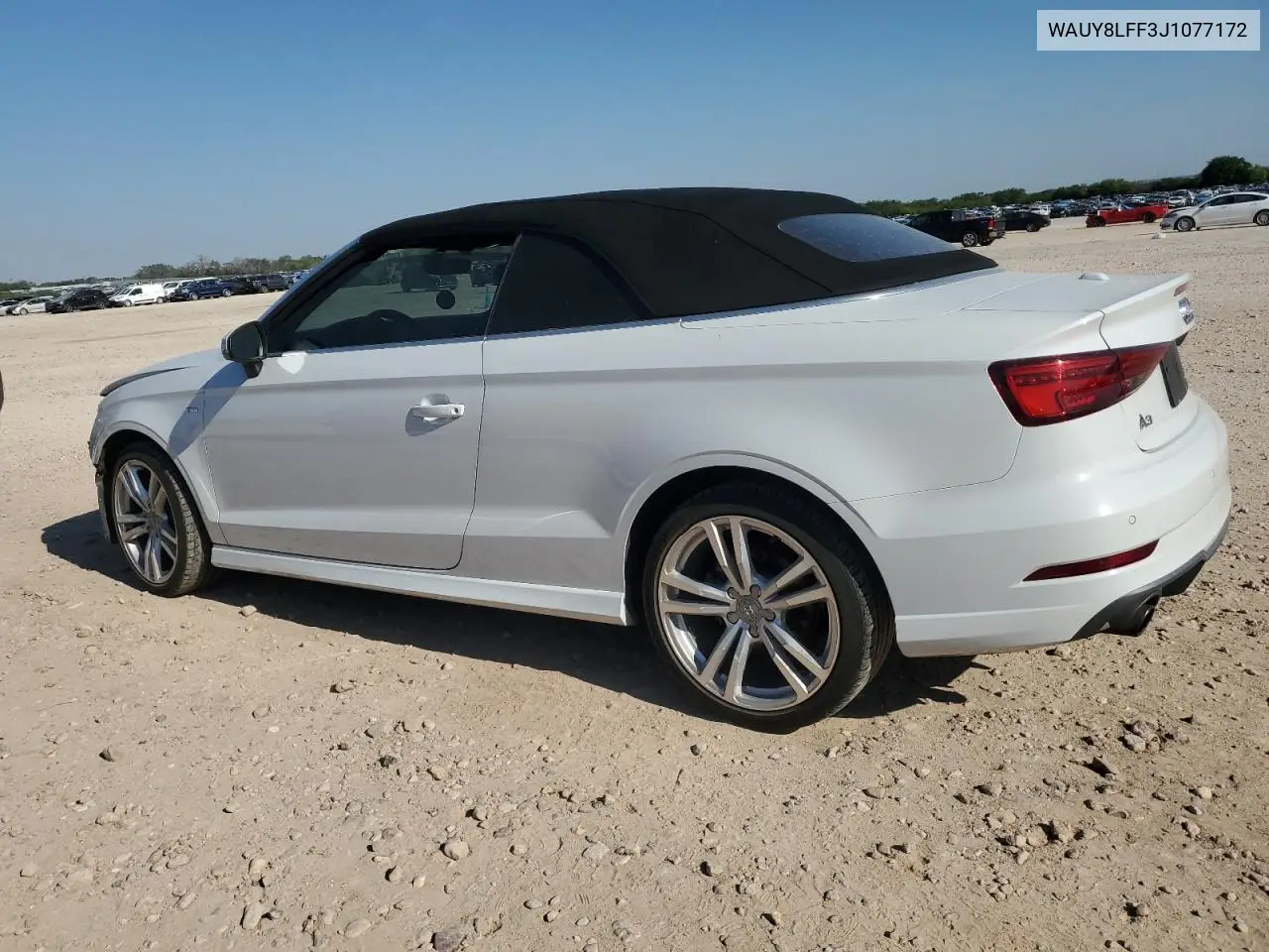 2018 Audi A3 Premium Plus VIN: WAUY8LFF3J1077172 Lot: 56578755