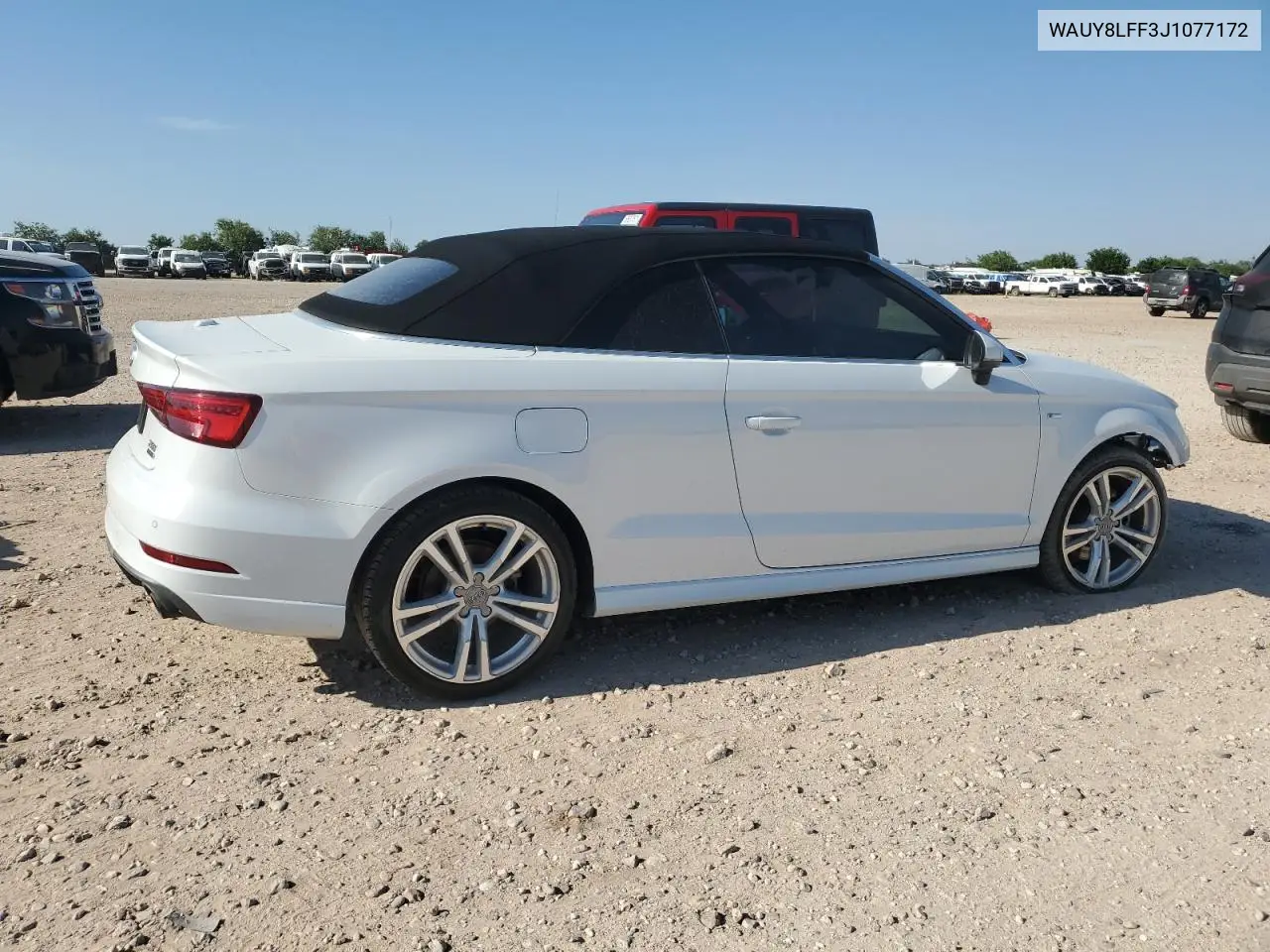2018 Audi A3 Premium Plus VIN: WAUY8LFF3J1077172 Lot: 56578755