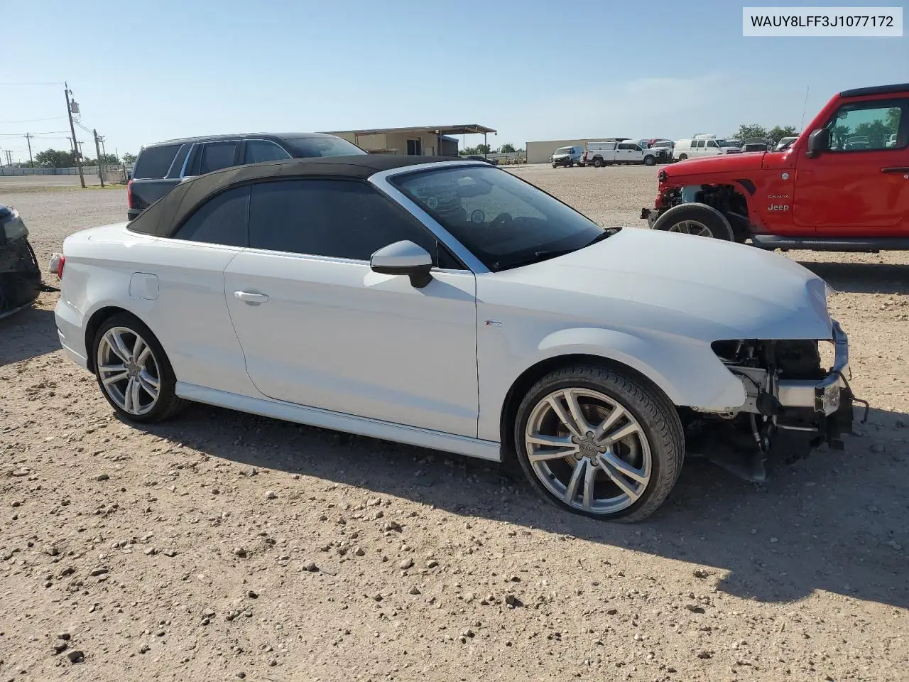 2018 Audi A3 Premium Plus VIN: WAUY8LFF3J1077172 Lot: 56578755