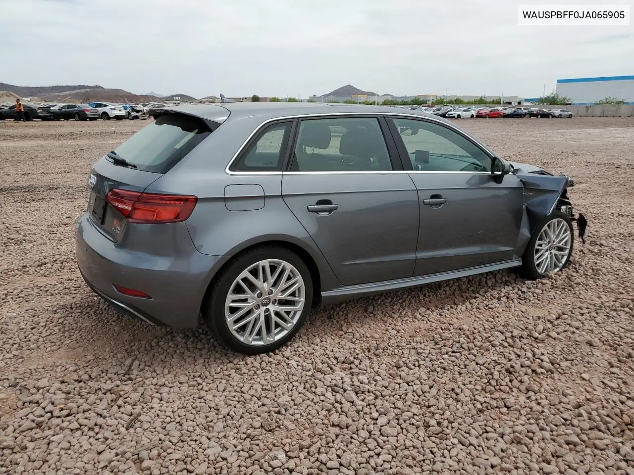 2018 Audi A3 E-Tron Prestige VIN: WAUSPBFF0JA065905 Lot: 56598385
