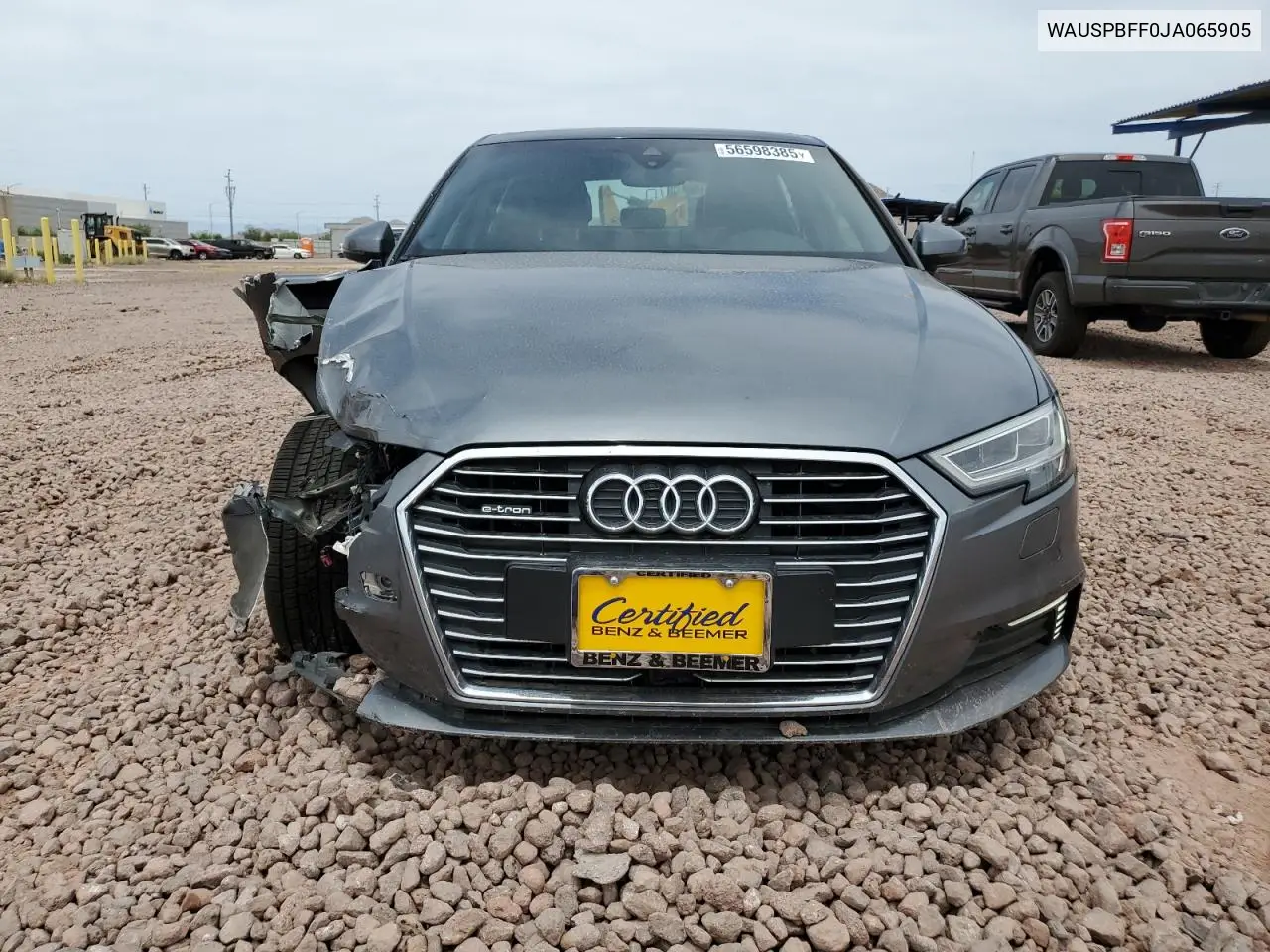 2018 Audi A3 E-Tron Prestige VIN: WAUSPBFF0JA065905 Lot: 56598385