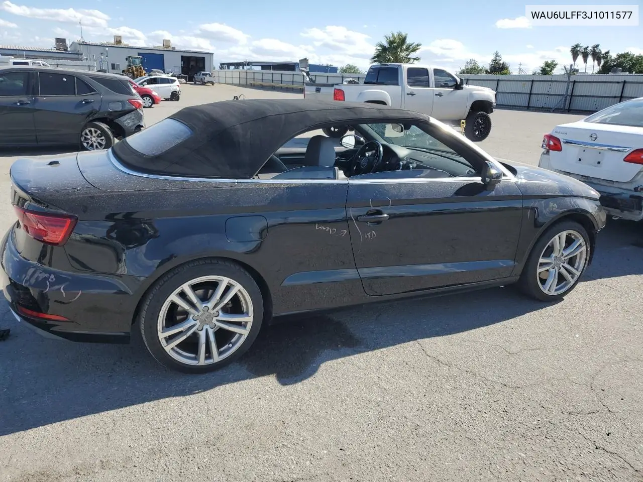 2018 Audi A3 Premium VIN: WAU6ULFF3J1011577 Lot: 56677405