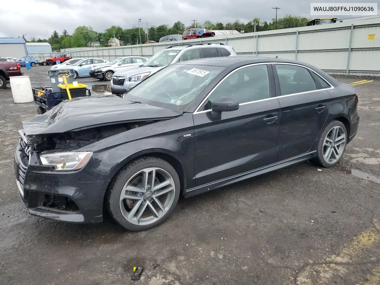 2018 Audi A3 Premium Plus VIN: WAUJ8GFF6J1090636 Lot: 56975915