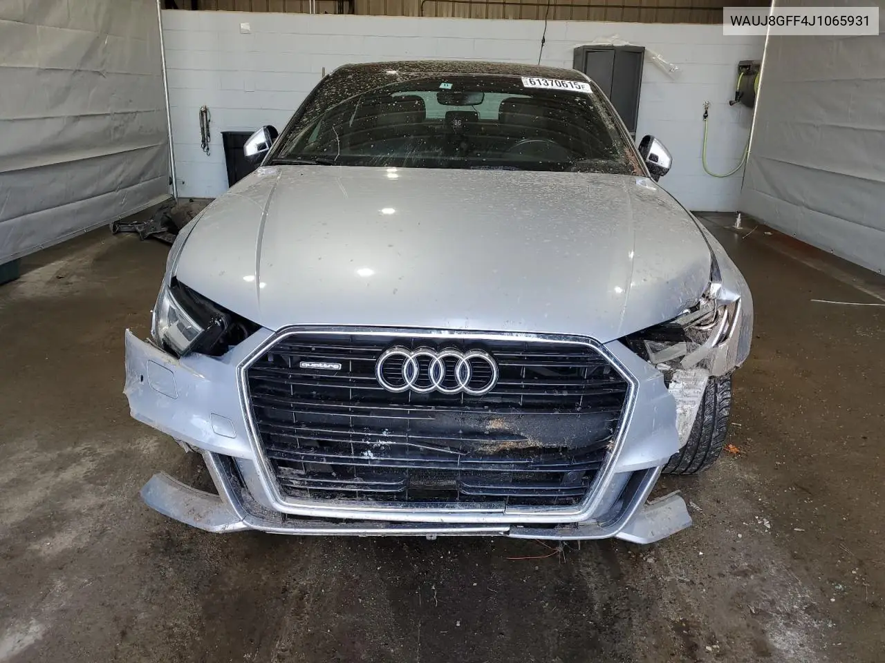 2018 Audi A3 Premium Plus VIN: WAUJ8GFF4J1065931 Lot: 61370615