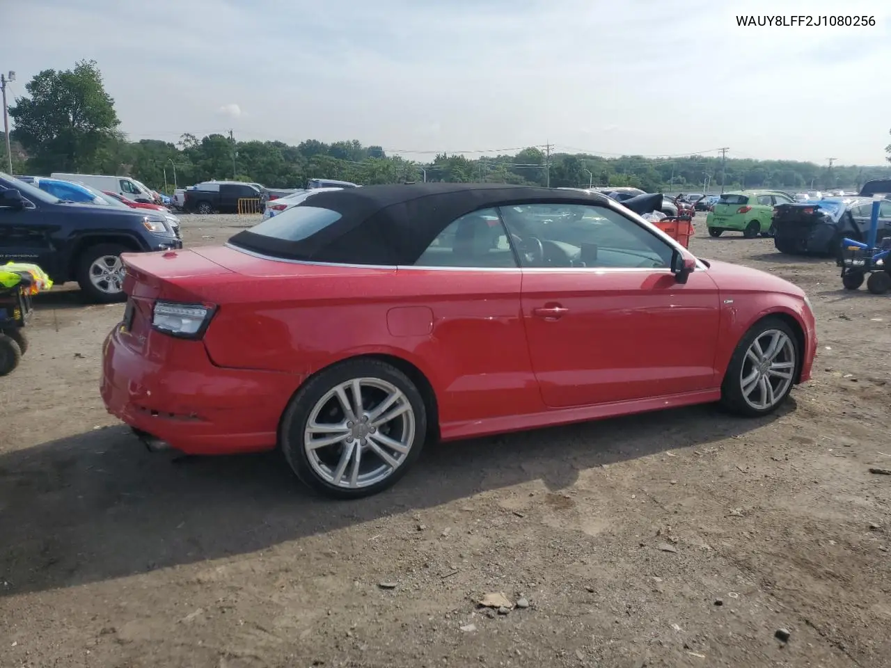 2018 Audi A3 Premium Plus VIN: WAUY8LFF2J1080256 Lot: 62131625