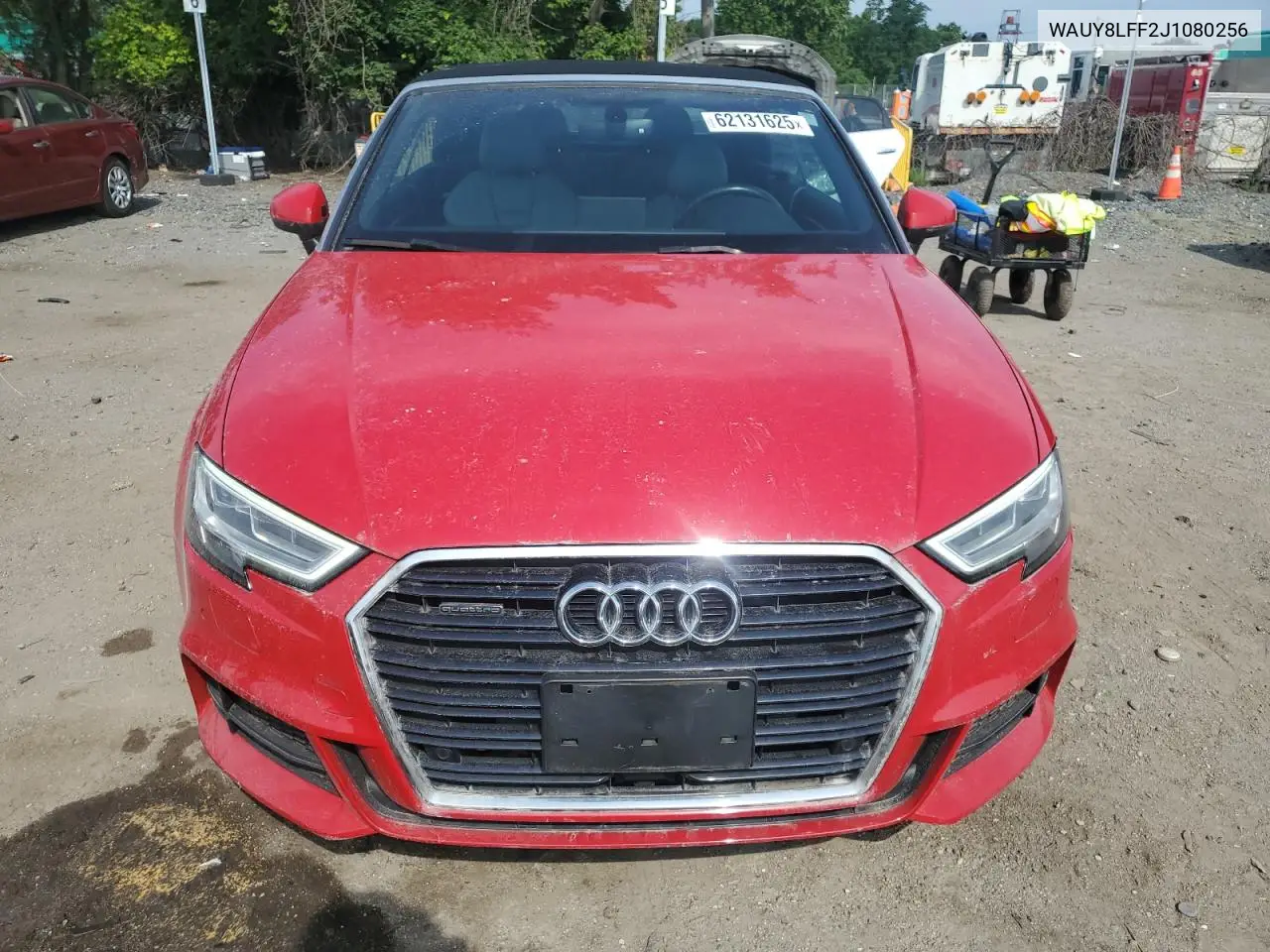 2018 Audi A3 Premium Plus VIN: WAUY8LFF2J1080256 Lot: 62131625