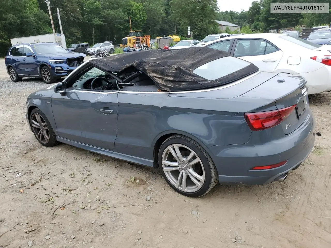 2018 Audi A3 Premium Plus VIN: WAUY8LFF4J1018101 Lot: 62762535