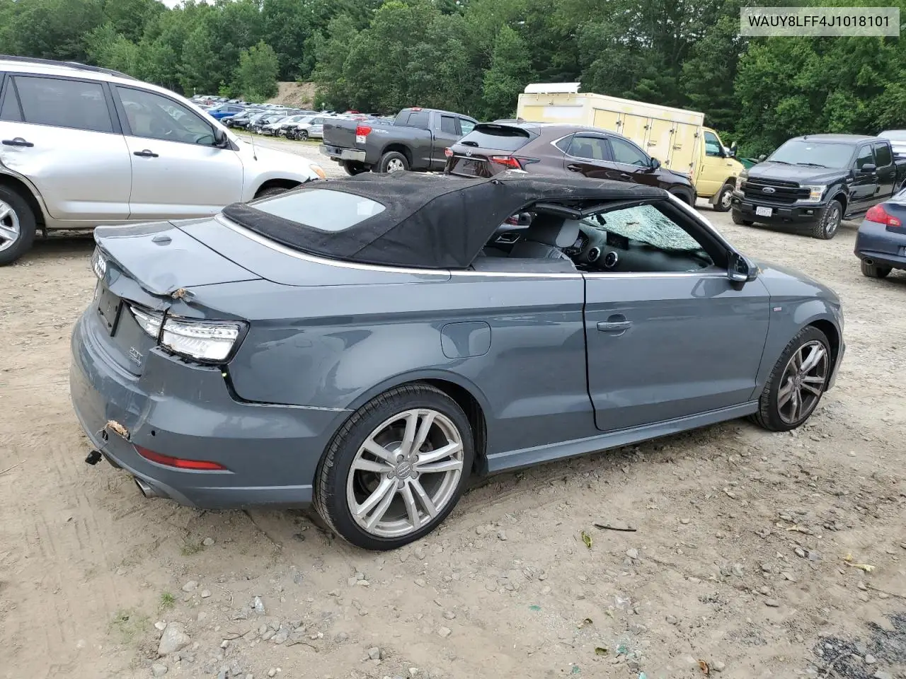 2018 Audi A3 Premium Plus VIN: WAUY8LFF4J1018101 Lot: 62762535