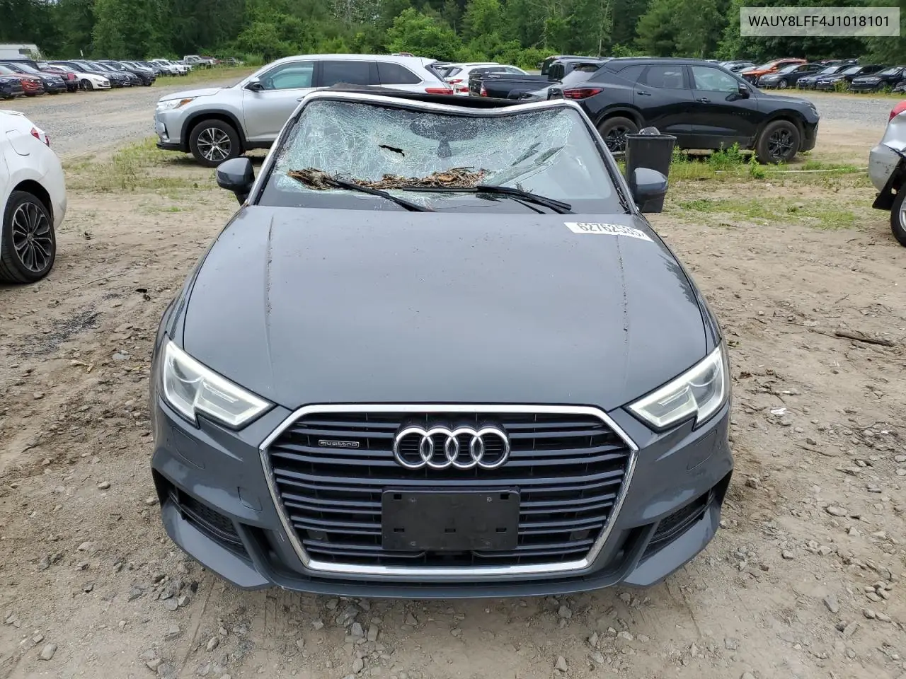 2018 Audi A3 Premium Plus VIN: WAUY8LFF4J1018101 Lot: 62762535