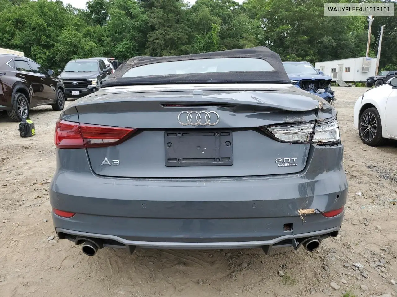 2018 Audi A3 Premium Plus VIN: WAUY8LFF4J1018101 Lot: 62762535
