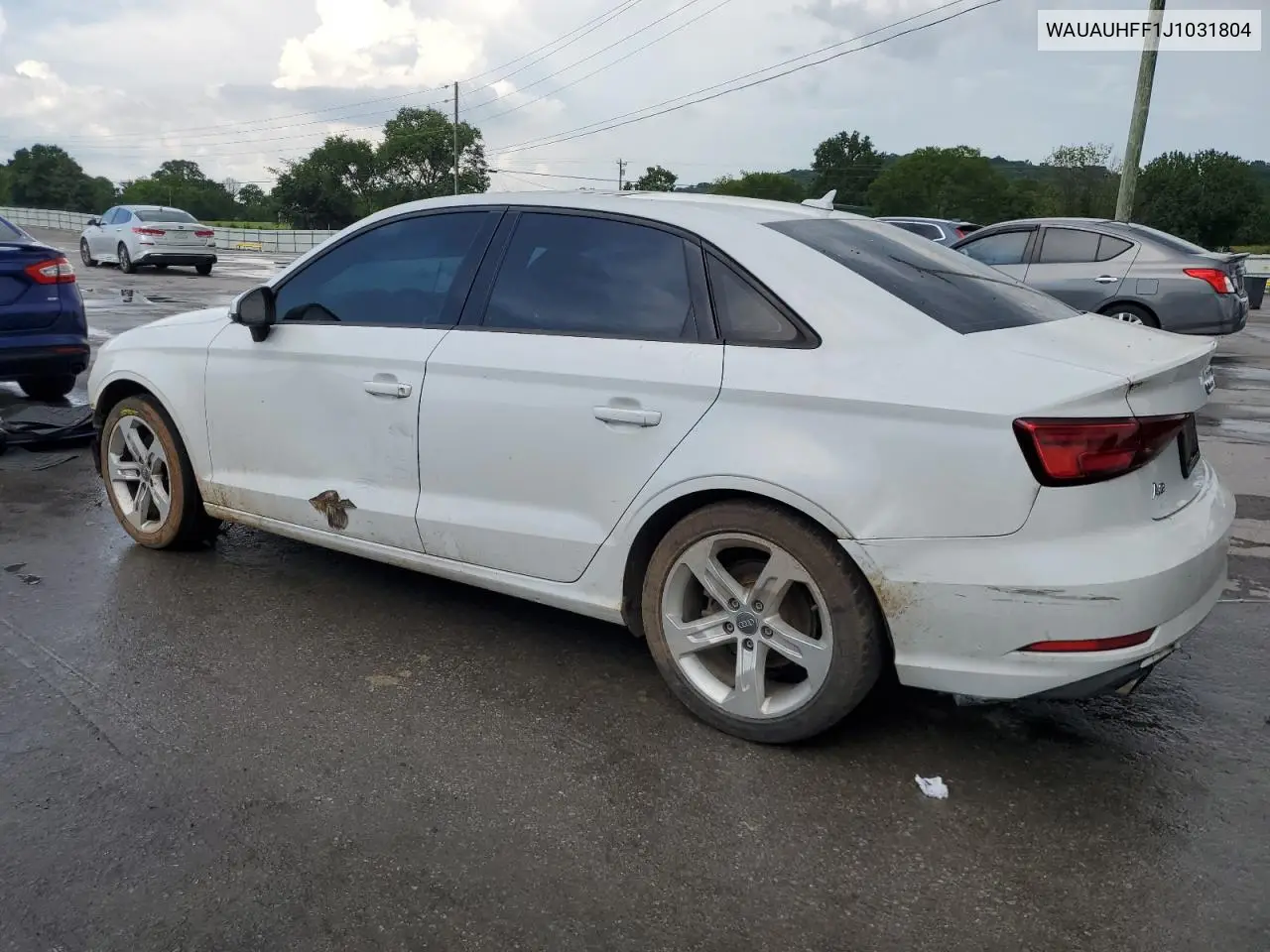2018 Audi A3 Premium VIN: WAUAUHFF1J1031804 Lot: 62876145