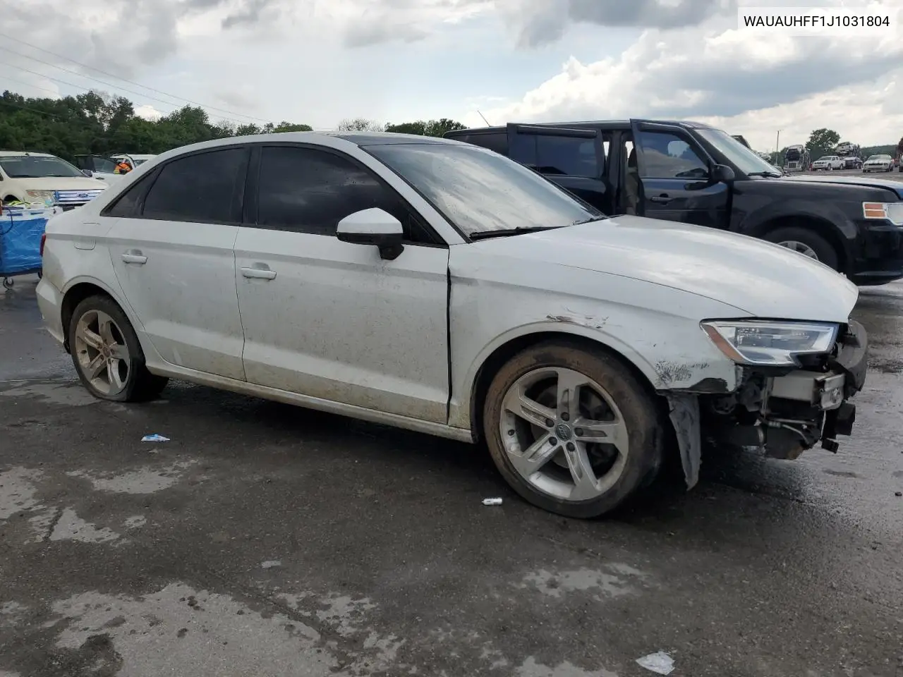 2018 Audi A3 Premium VIN: WAUAUHFF1J1031804 Lot: 62876145