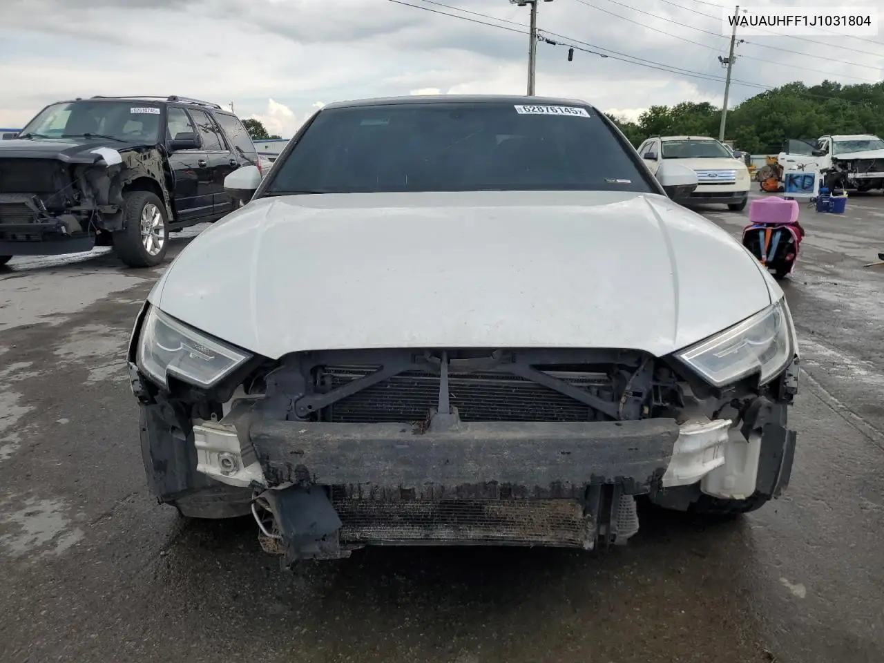 2018 Audi A3 Premium VIN: WAUAUHFF1J1031804 Lot: 62876145