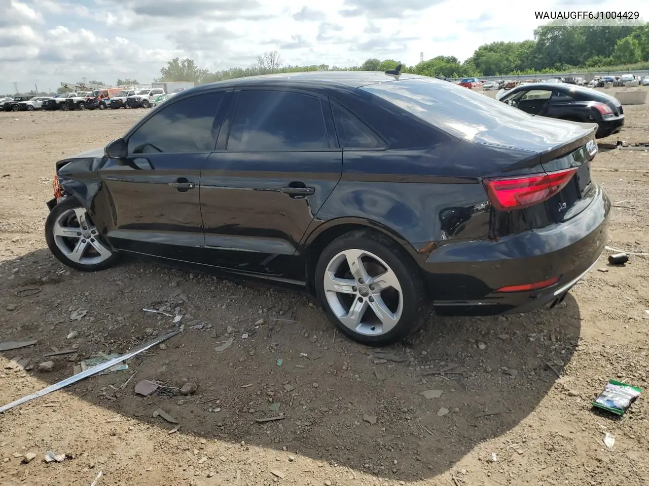 2018 Audi A3 Premium VIN: WAUAUGFF6J1004429 Lot: 63063395