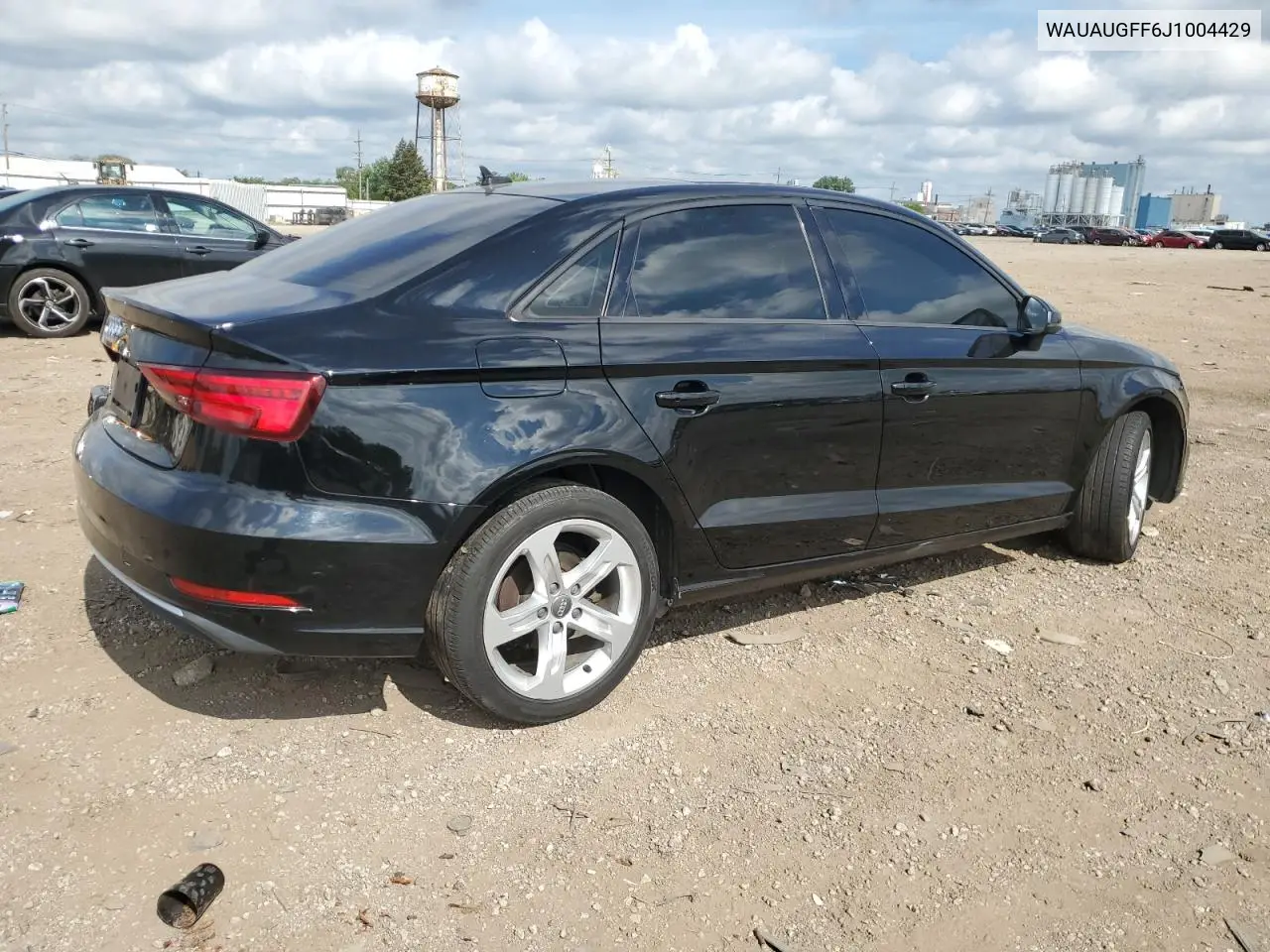 2018 Audi A3 Premium VIN: WAUAUGFF6J1004429 Lot: 63063395