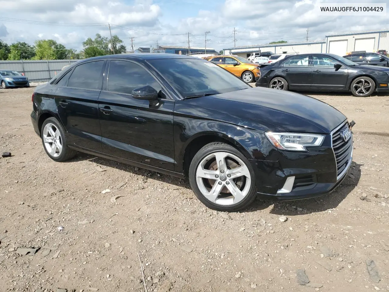 2018 Audi A3 Premium VIN: WAUAUGFF6J1004429 Lot: 63063395