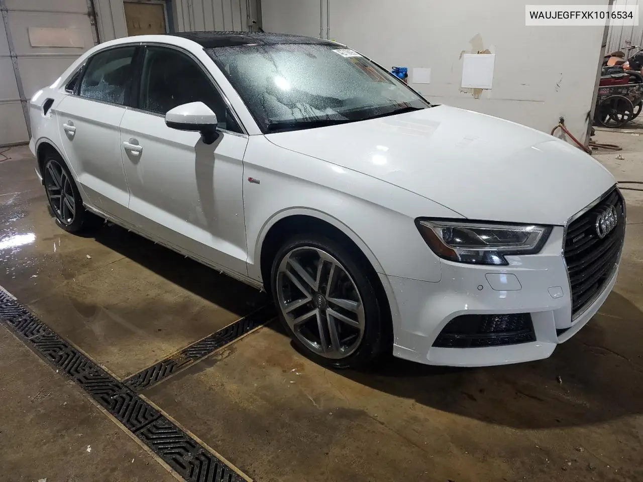 2019 Audi A3 Premium Plus VIN: WAUJEGFFXK1016534 Lot: 42716095
