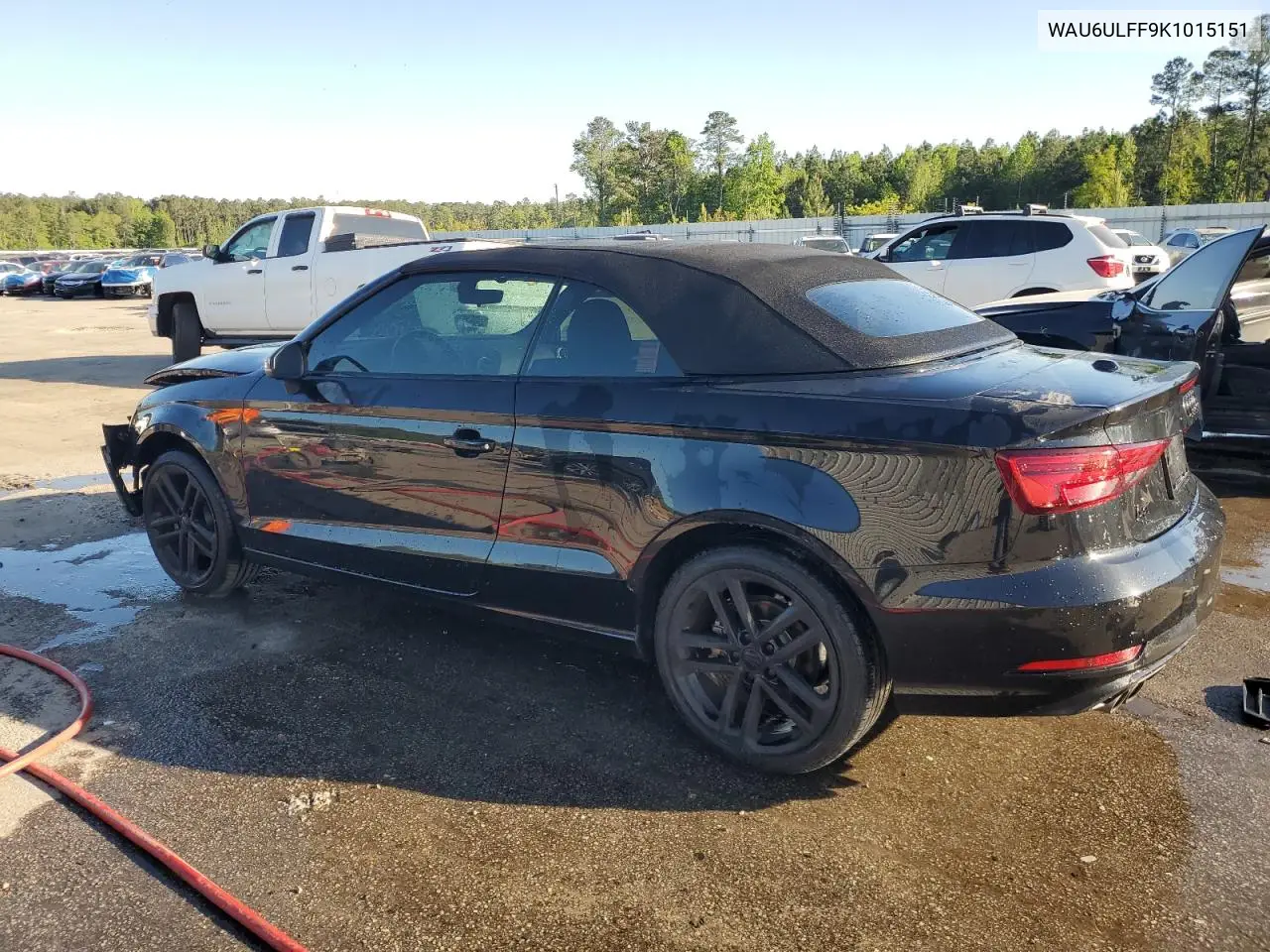 2019 Audi A3 Premium VIN: WAU6ULFF9K1015151 Lot: 53030735