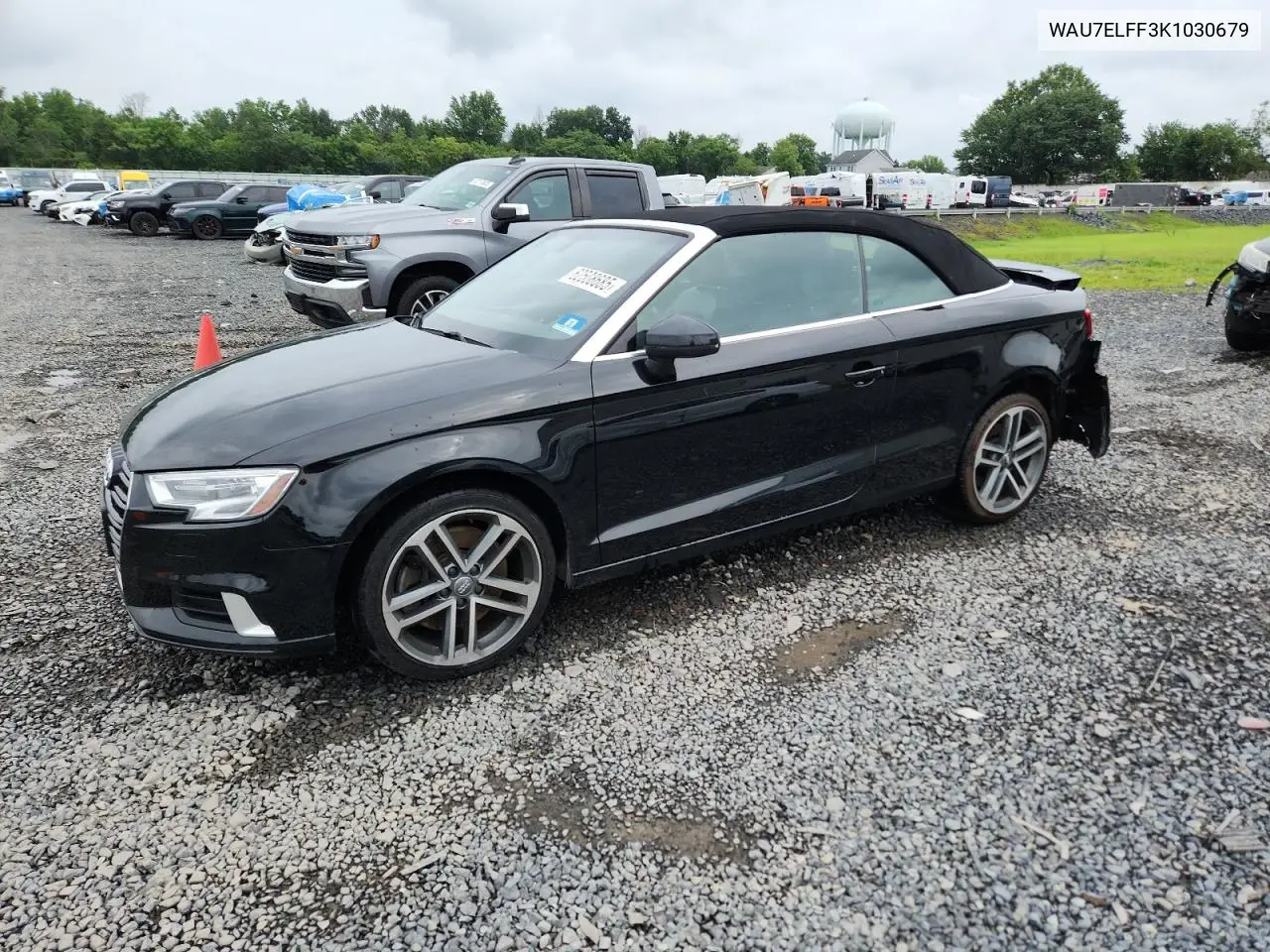 2019 Audi A3 Premium VIN: WAU7ELFF3K1030679 Lot: 62508685