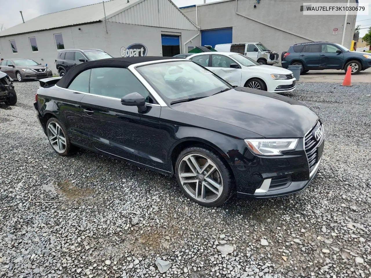 2019 Audi A3 Premium VIN: WAU7ELFF3K1030679 Lot: 62508685