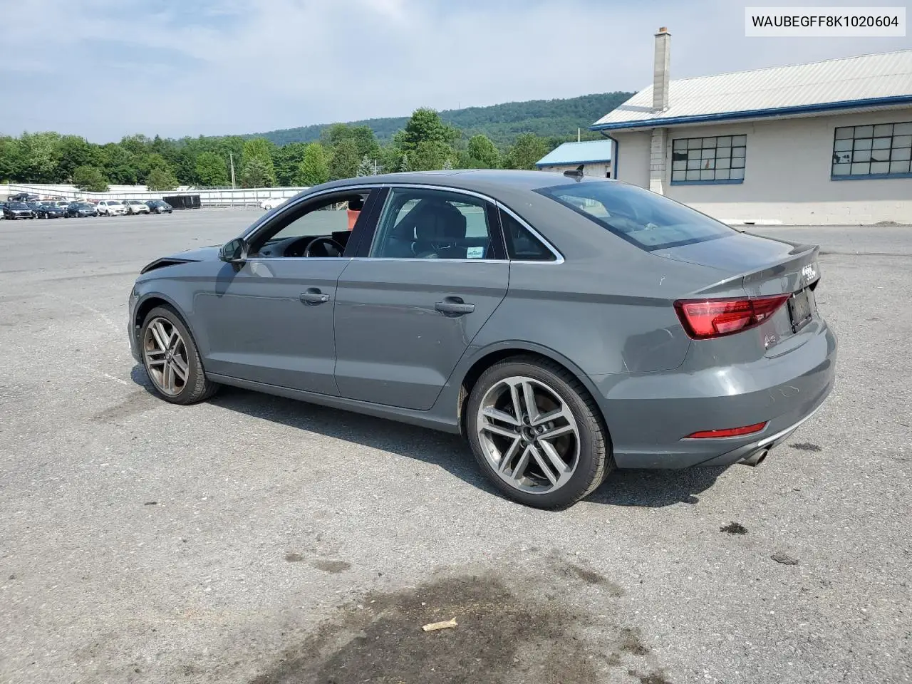 2019 Audi A3 Premium VIN: WAUBEGFF8K1020604 Lot: 63024645