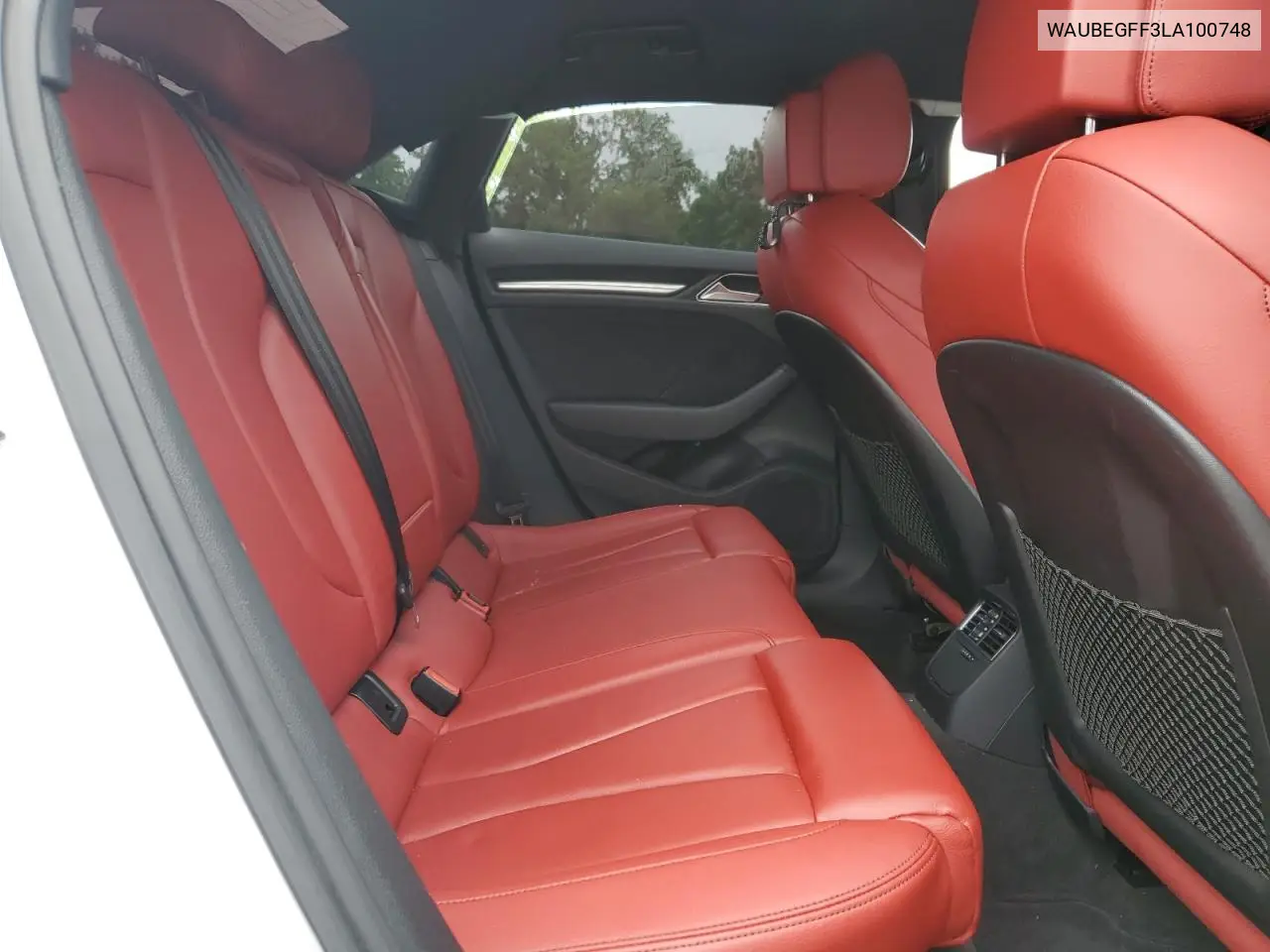 2020 Audi A3 S-Line Premium VIN: WAUBEGFF3LA100748 Lot: 62152215
