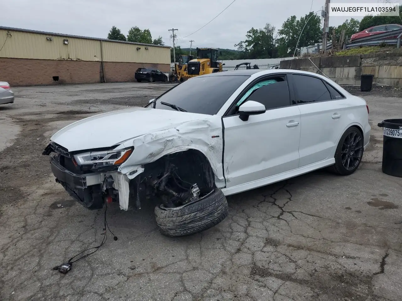 2020 Audi A3 S-Line Premium Plus VIN: WAUJEGFF1LA103594 Lot: 62607235