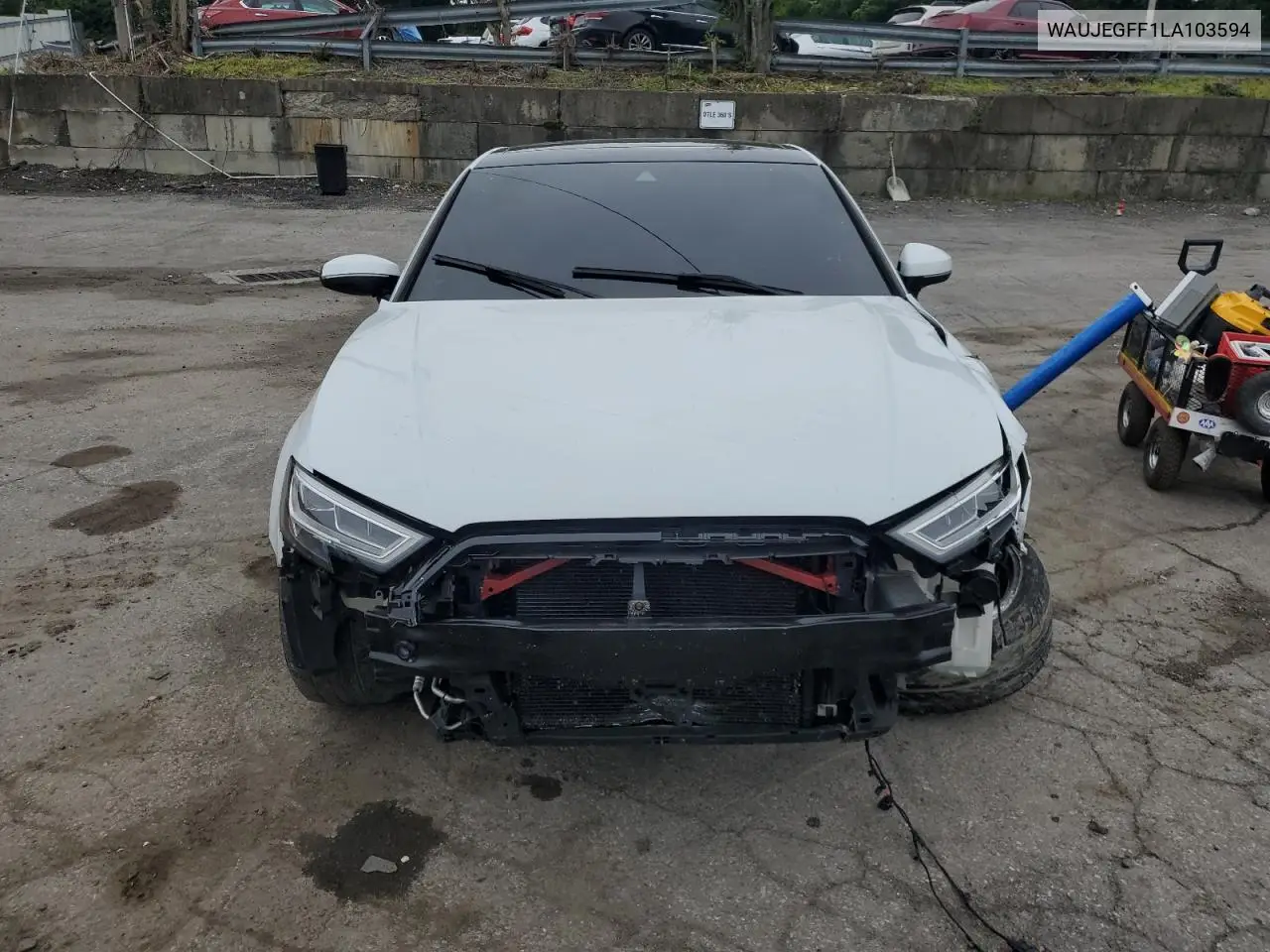 2020 Audi A3 S-Line Premium Plus VIN: WAUJEGFF1LA103594 Lot: 62607235
