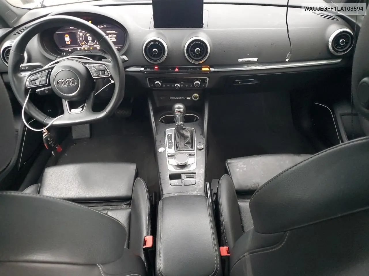 2020 Audi A3 S-Line Premium Plus VIN: WAUJEGFF1LA103594 Lot: 62607235