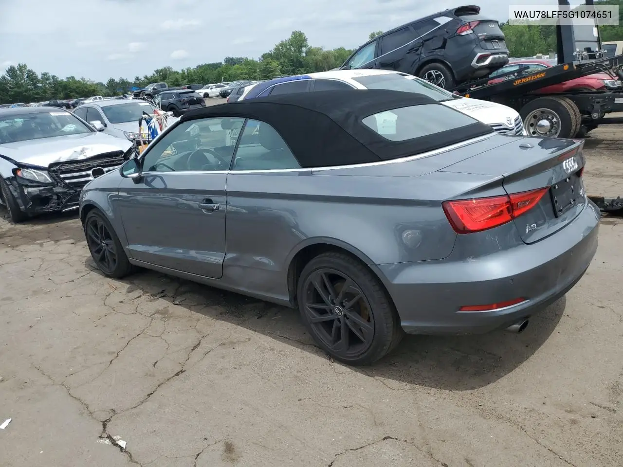 2021 Audi A3 Premium VIN: WAU78LFF5G1074651 Lot: 62982535