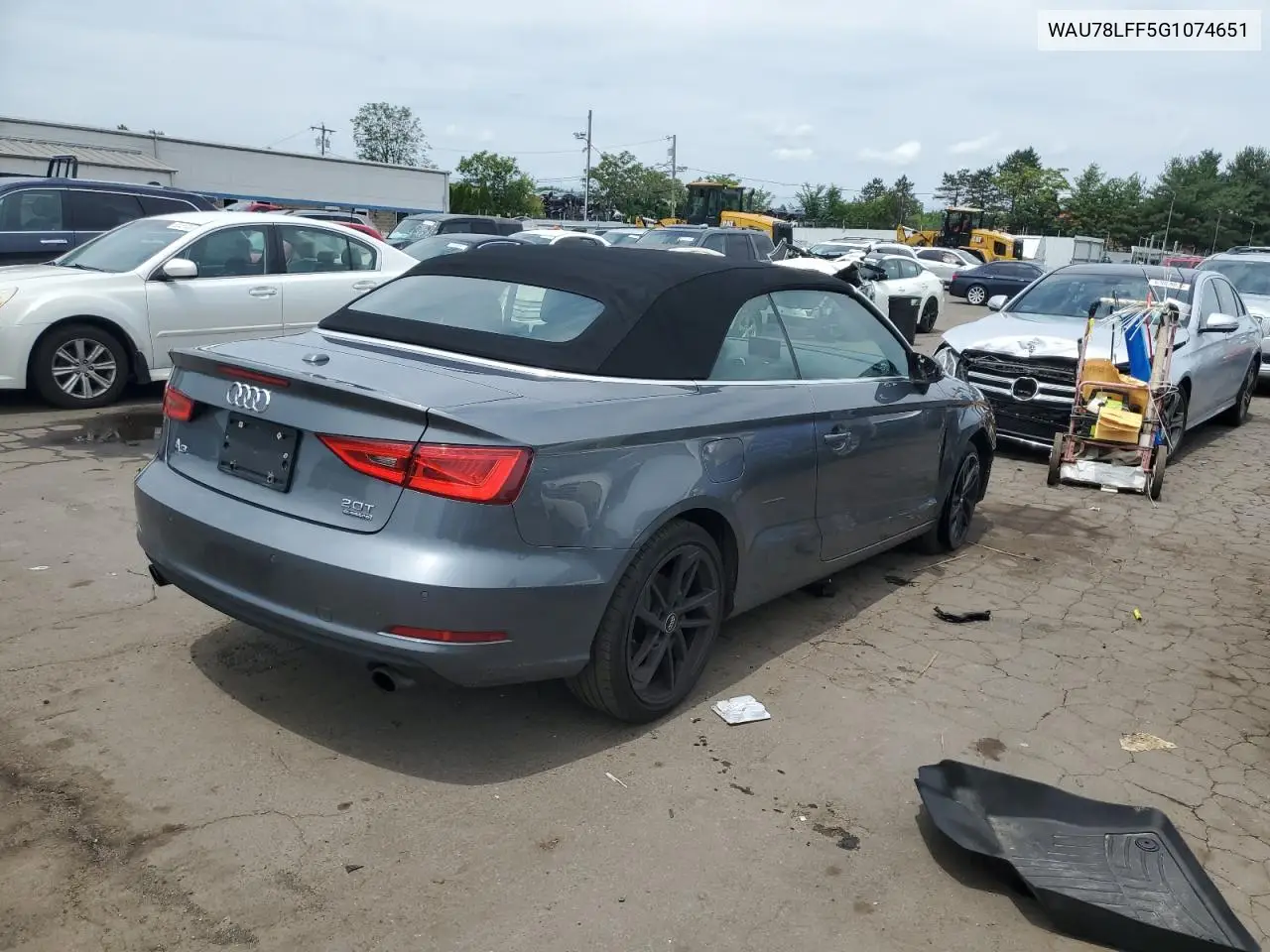 2021 Audi A3 Premium VIN: WAU78LFF5G1074651 Lot: 62982535