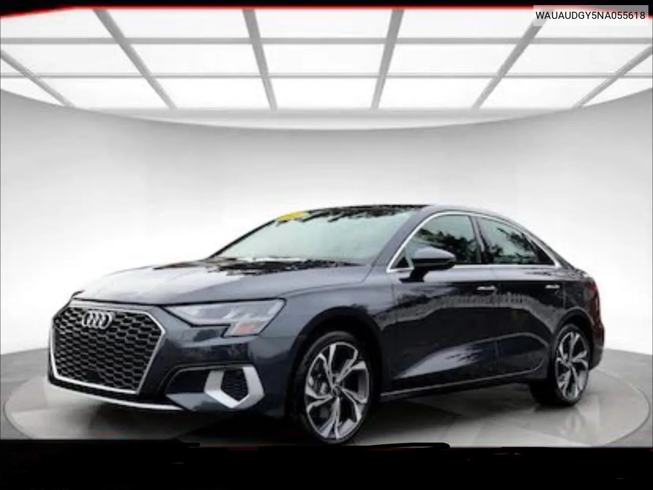 2022 Audi A3 Premium VIN: WAUAUDGY5NA055618 Lot: 42844655