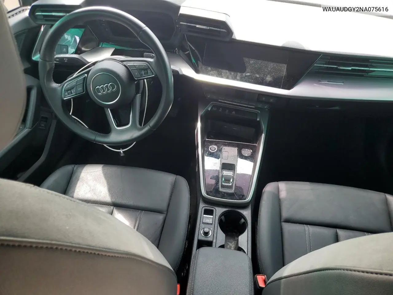 2022 Audi A3 Premium VIN: WAUAUDGY2NA075616 Lot: 56395965